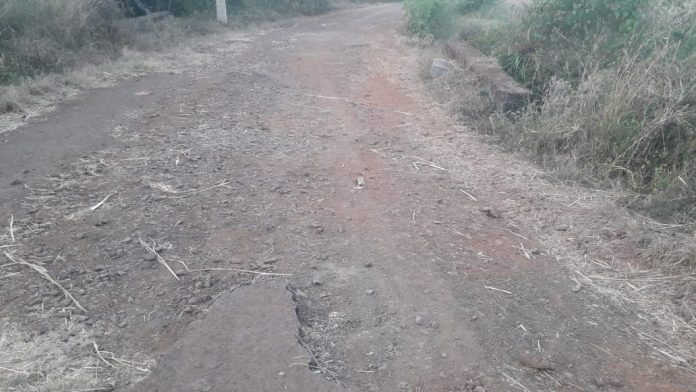 Bad road rural Bad road rural