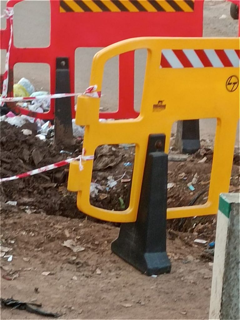 ….अखेर ‘त्या’ जलवाहिनीची दुरुस्ती सुरू