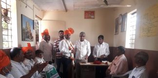 बेळवट्टी ग्रामपंचायतीवर फडकला समितीचा भगवा Belvatti gp