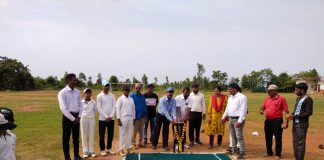 14 वर्षाखालील क्रिकेट स्पर्धेला उत्साहात प्रारंभ क