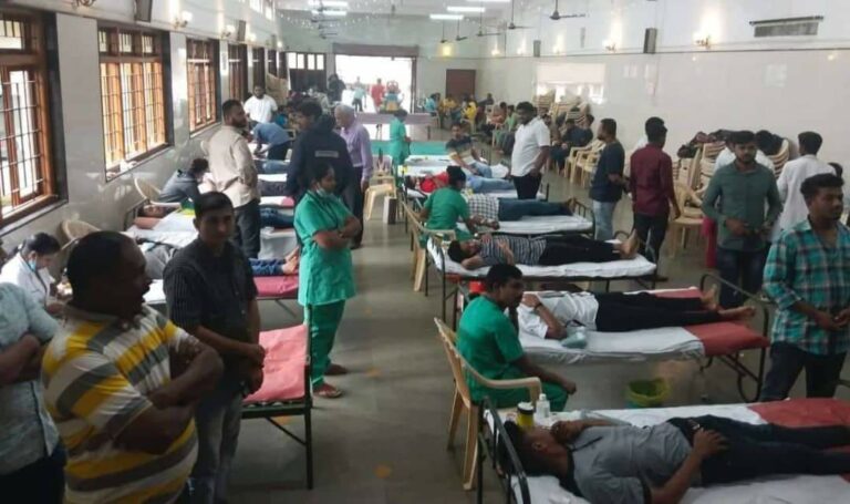 Blood donation ram sena