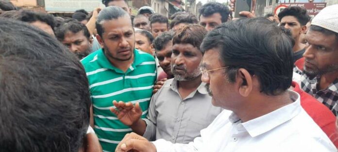 Benke visit accident spot Benke visit accident spot