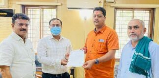 सौंदत्ती यल्लम्मा देवस्थानातील गैरसोयींबाबत निवेदन Soundatti