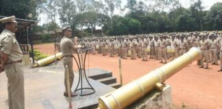 विसर्जन मिरवणुकीसाठी पोलीस विभागाने कसली कंबर! Cop ganesh bandobast