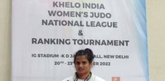 राष्ट्रीय स्पर्धेत जुडो मध्ये मलप्रभाला सुवर्ण Malprabha jadhav