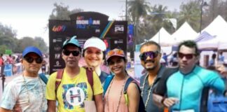 बेळगावच्या 6 जणांचे ‘आयर्न मॅन गोवा’ शर्यतीत सुयश Goa ironman