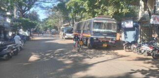 मराठी भाषिकांची धास्ती तिसऱ्या दिवशीही बंदोबस्त Police vaccine depot