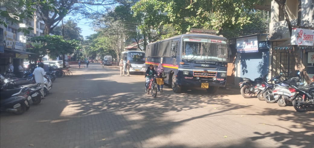 Police vaccine depot 