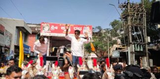 कन्नड अभिनेते शिवराज कुमार यांची बेळगाव भेट; चाहत्यांची मोठी गर्दी Shivraj kumar