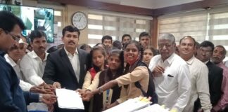 बाकमूर रस्त्याची दयनीय अवस्था : गावकऱ्यांच्यावतीने सार्वजनिक बांधकाम विभागाला निवेदन Mes memo