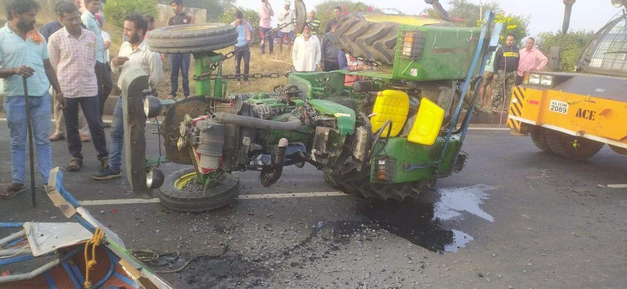 Tractor accident 