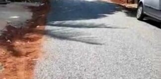 हिंडलगा भागातील विकासकामे म्हणजे जनतेच्या तोंडाला पाने पुसण्याचे काम Hindlga road works