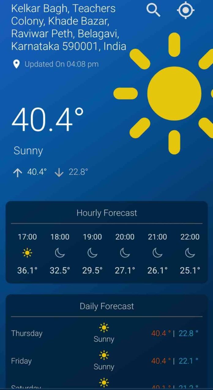 Hot climate Hot climate