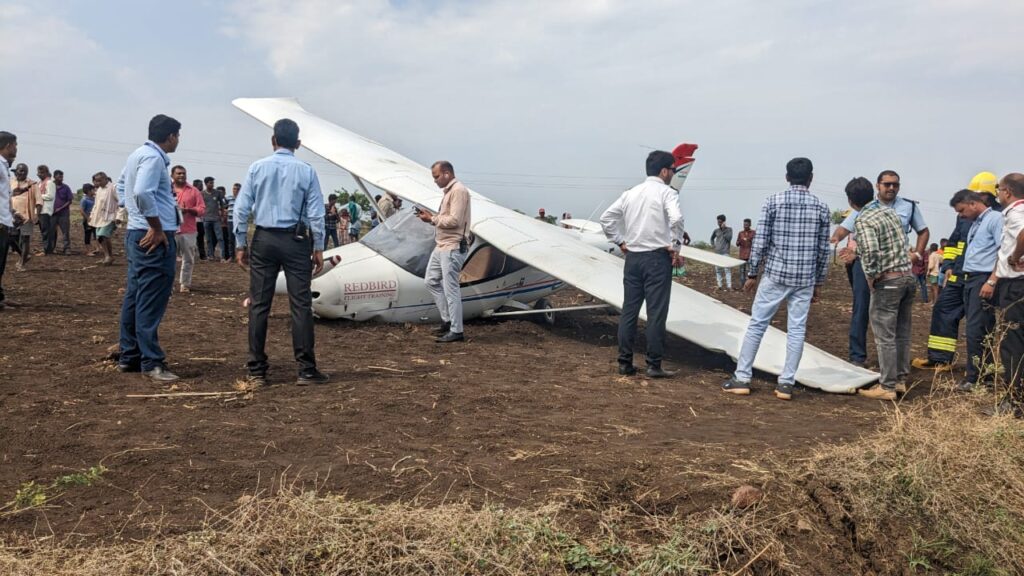 Training aircraft crash
