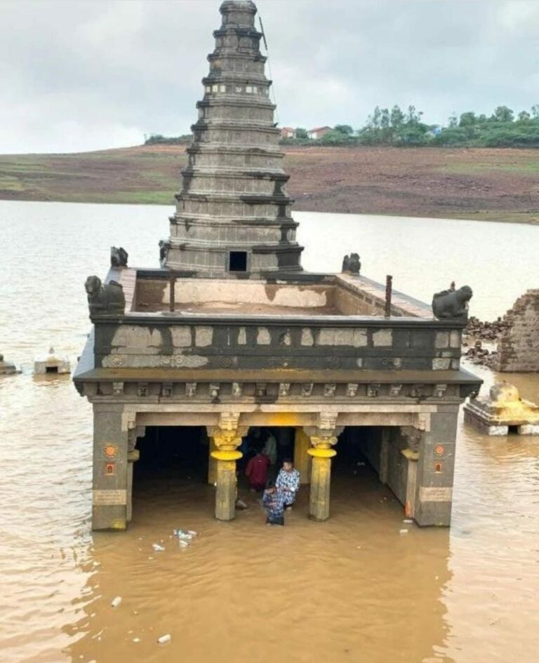 पुन्हा पाण्याखाली जाऊ लागले ‘हे’ विठ्ठल मंदिर