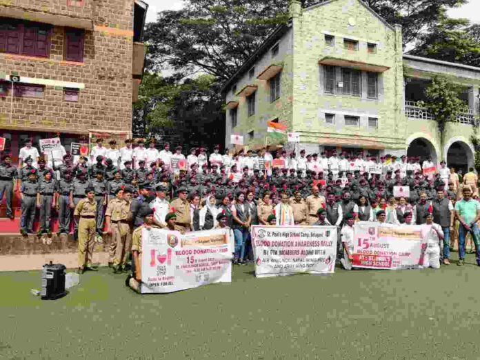 St Paul bloody donation St Paul's blood donation camp