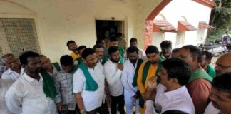 शेतकरी भवनासाठी राष्ट्रीय रयत संघाचे आंदोलन Farmers