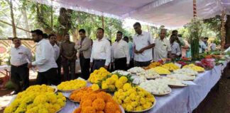 बागायत खात्याच्या फलपुष्प प्रदर्शनाला उत्साहात प्रारंभ Flowers exi