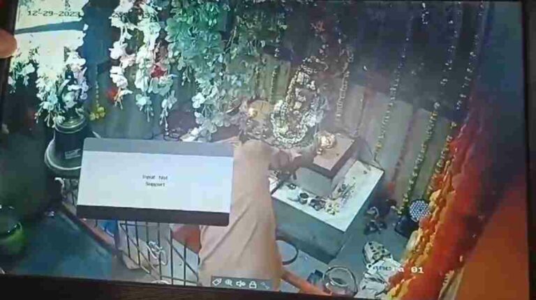 मंदिरातील दानपेटीतील पैशावर चोरट्यांचा डल्ला