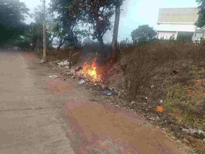 Garbage burnt Garbage burnt