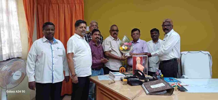 बिम्सच्या नूतन वैद्यकीय अधीक्षकांचा सत्कार