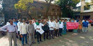 आमच्या घरांचे रक्षण करा; कणबर्गीच्या शेतकऱ्यांची डीसींकडे मागणी Dc kanbargi