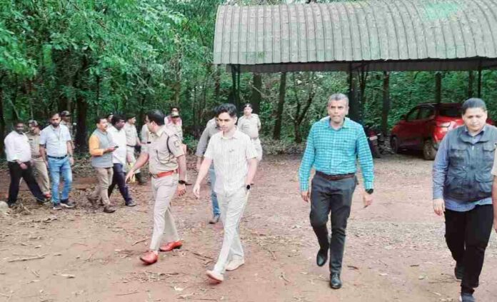 Dc bgm visited khanapur Dc bgm visited khanapur