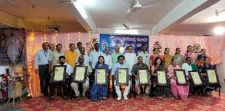 नवरत्नांच्या सत्काराने श्री गणेश फेस्टिव्हलची सांगता Ganesh fest