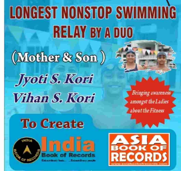 बेळगावचे ‘हे’ मायलेक जलतरणाचा आशियाई विक्रम करण्यास सज्ज