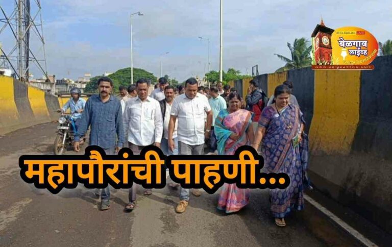 महापौर, उपमहापौरांनी केली विसर्जन मिरवणूक मार्गाची पाहणी