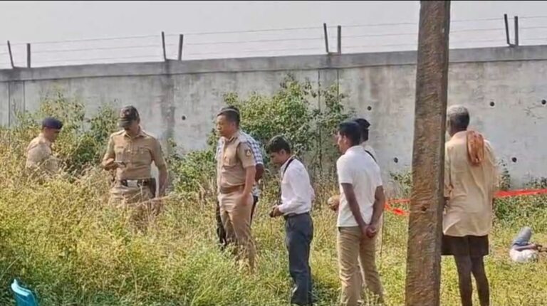 अज्ञात युवकाचा दगडाने ठेचून निर्घृण खून