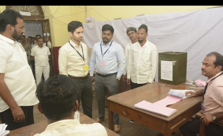 बेळगावात वक्फ बोर्डासाठी मतदान : निवडणूक प्रक्रिया शांततेत