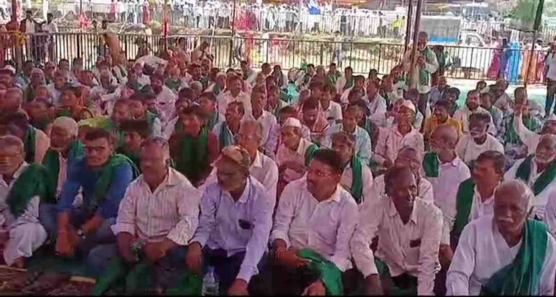 Farmers protest 