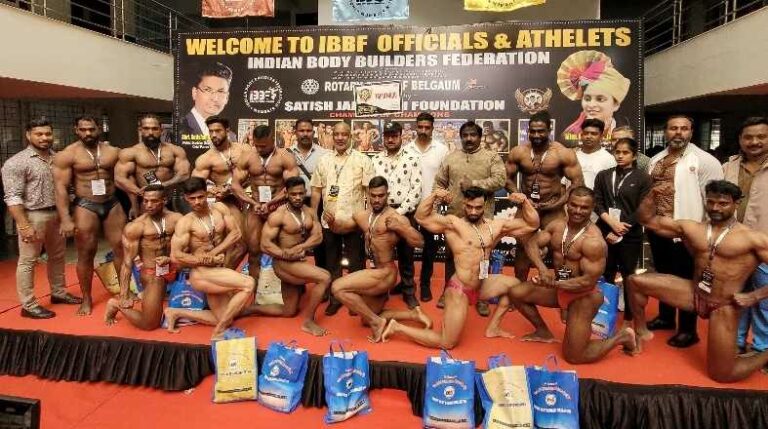 बेळगावमध्ये राष्ट्रीय शरीर सौष्ठव महाकुंभाला प्रारंभ!