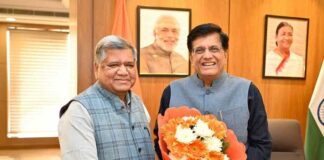 कृषी उत्पादनांसाठी शीतगृह उभारण्याची खा. शेट्टर यांची केंद्रीय मंत्र्यांना विनंती