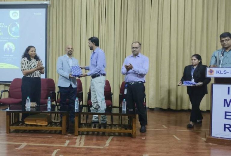 जयदीप बिर्जे यांचे एमबीएच्या विद्यार्थ्यांना मार्गदर्शन