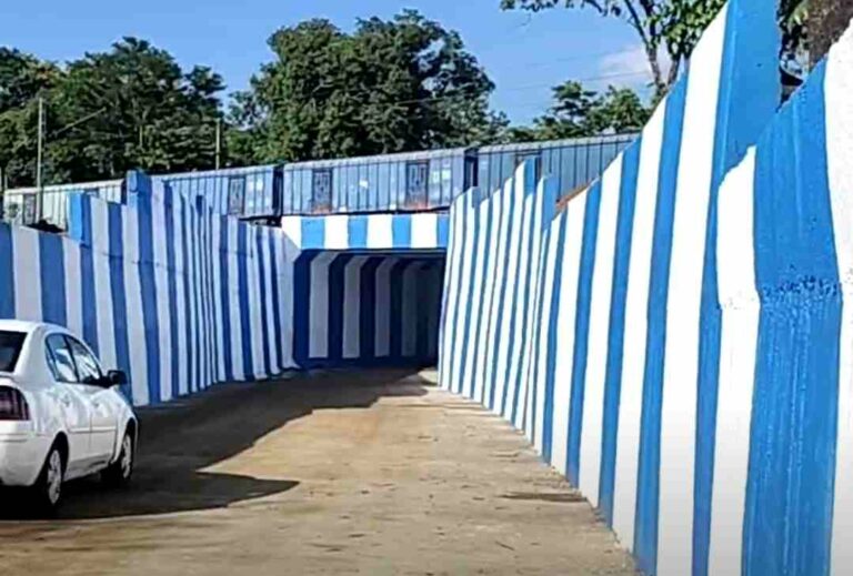 मणतुर्गा अंडरपास ब्रिज खुला झाल्याने नागरिकांमध्ये समाधान