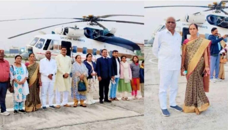 अपघातग्रस्त हेलिकॉप्टर आमचे नव्हते” –  इराण्णा कडाडी यांचे स्पष्टीकरण