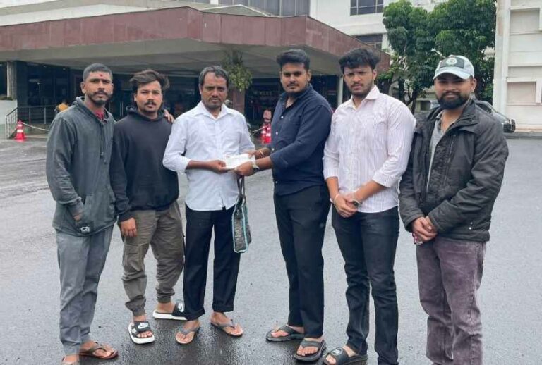 कर्करोगग्रस्त बालिकेला यंग बेळगाव फाउंडेशनने दिला ‘असा’ दिलासा