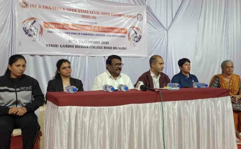 बेळगावमध्ये येत्या 25 पासून  राज्यस्तरीय ज्युडो अजिंक्यपद स्पर्धा