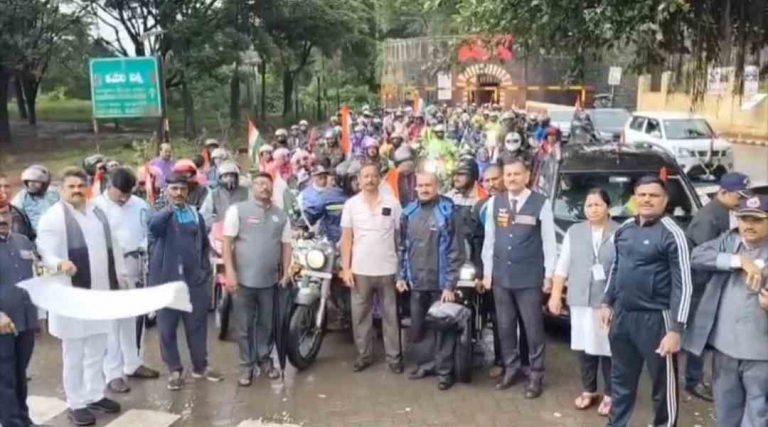 कारगिल, ऑपरेशन सिंदूर विजयोत्सवानिमित्त बाईक रॅली