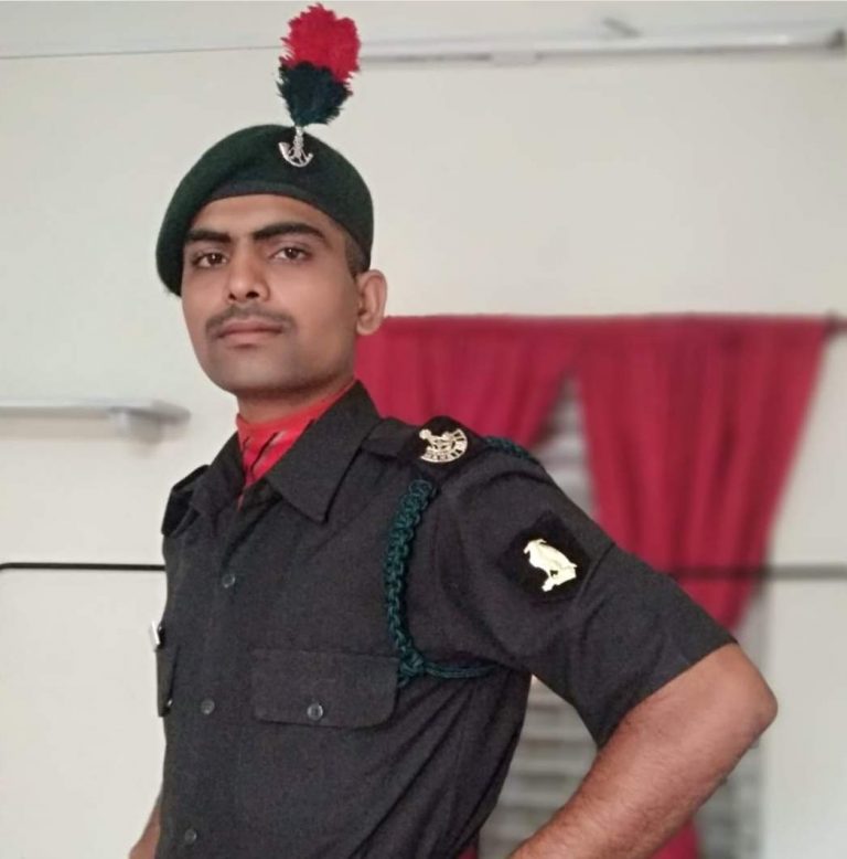 सुट्टीवर आलेल्या जवानाचा अपघाती मृत्यू