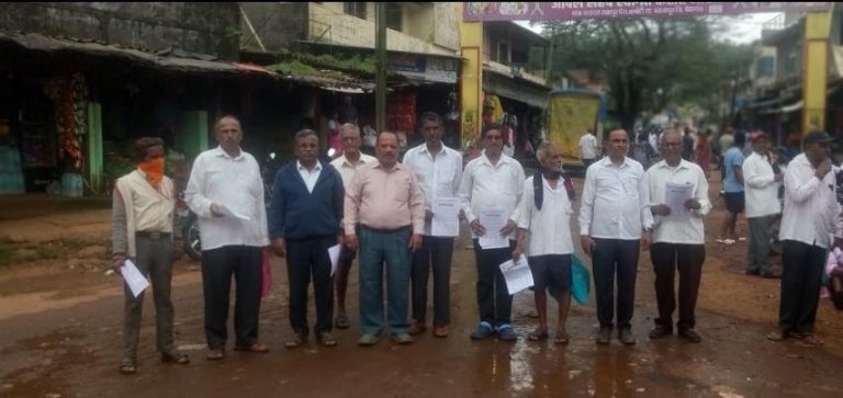 खानापूर  समितीची जांबोटीत जागृती मोहीम, पत्रकांचे वाटप