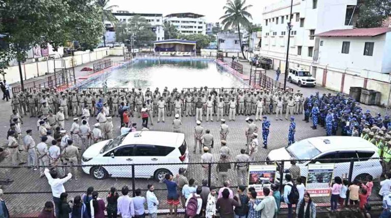 विसर्जन मिरवणुकीसाठी पोलीस प्रशासन सज्ज