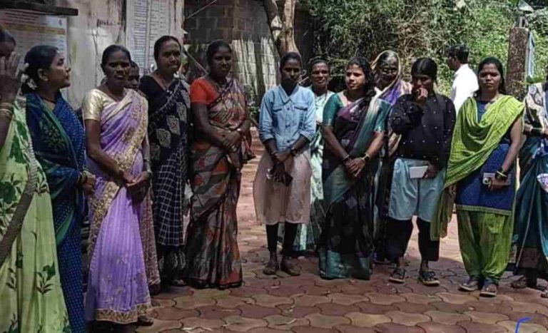 जांबोटी ग्रामपंचायतील भ्रष्टाचाराविरोधात मागासवर्गीयांचा मोर्चा