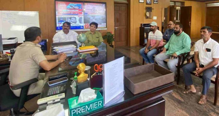 आरएसएस पथसंचलनासंदर्भात ‘यांनी’ घेतली पोलीस आयुक्तांची भेट