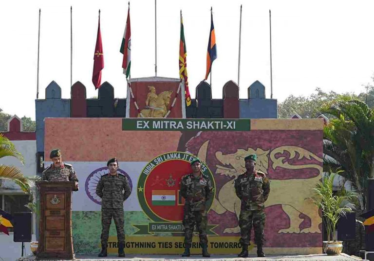 बेळगावात ‘मित्र शक्ती -2025’ लष्करी सराव