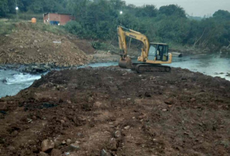 चोर्ला -बेळगाव -गोवा रस्त्याचे सुरू झाले नूतनीकरण;