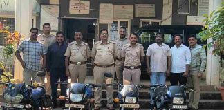 अट्टल दुचाकी चोरटा गजाआड; 4 मोटरसायकली जप्त