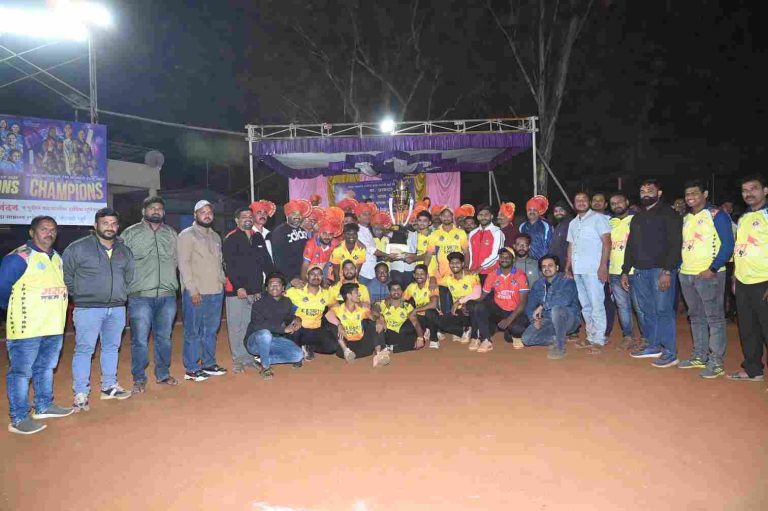 कंग्राळी क्रिकेट स्पर्धेत के. आर. शेट्टी किंग विजेता